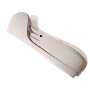 Image of Seat Back Recliner Adjustment Mechanism Cover. Seat Frame Trim Panel (Right, Front, Outer, IVORY)... image for your 1998 Subaru Impreza   